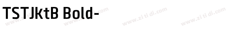 TSTJktB Bold字体转换